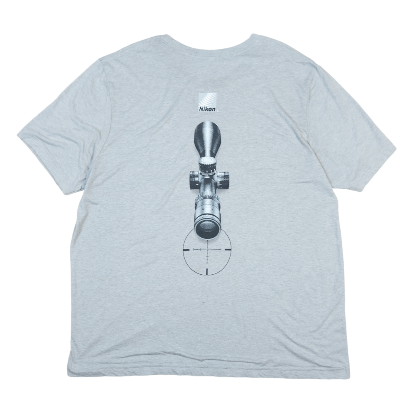 Nikon Nikon Black Rifle Scope Double-Sided Short Sleeve Gray TEE Size US XXL / EU 58 / 5 - 3 Thumbnail