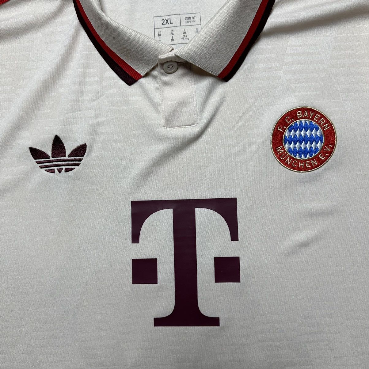 Vintage BAYERN ADIDAS 2024/2025 FOOTBALL THIRD JERSEY #25 MULLER Size US XXL / EU 58 / 5 - 6 Thumbnail