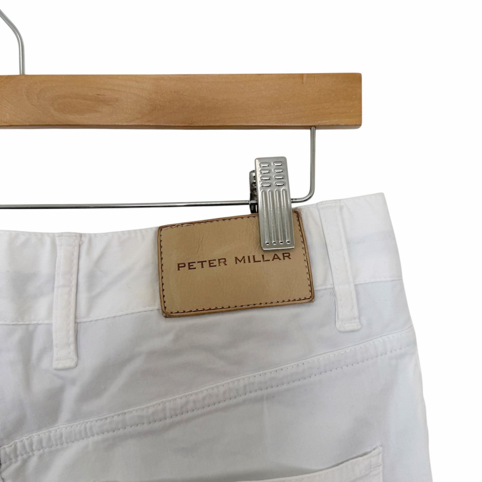Peter Millar Collection Perfect Poplin White Chino Pants 32
