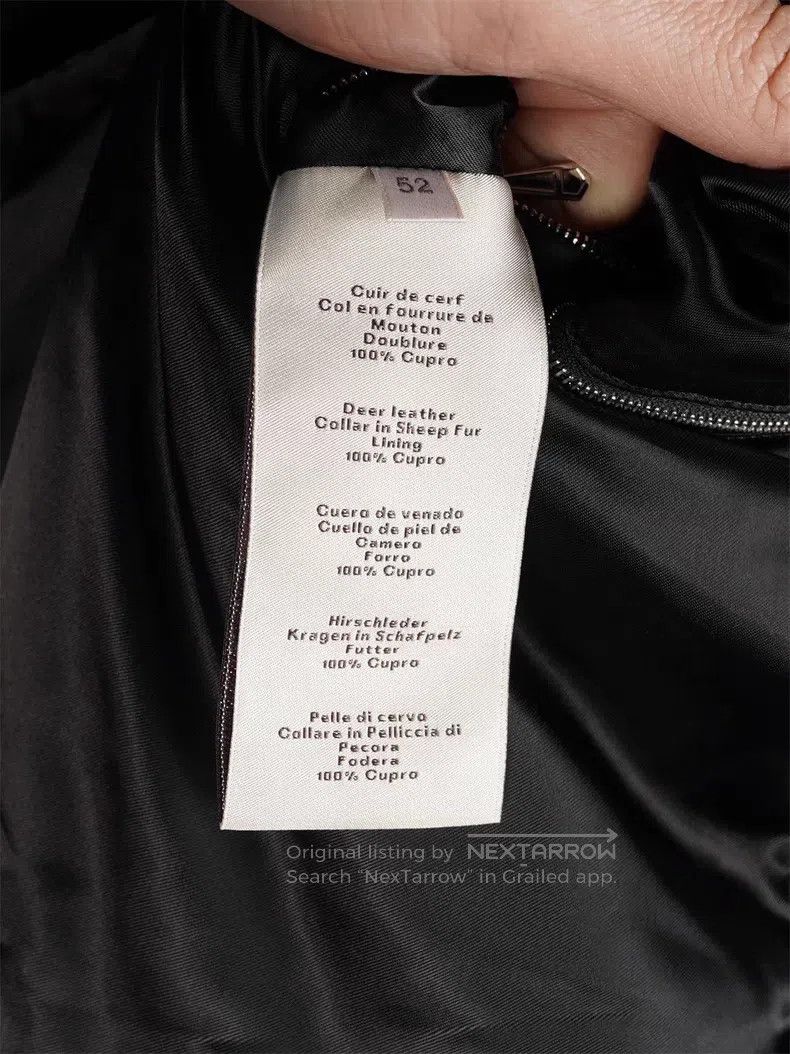 Hermes Hermes Men's Autumn-Winter Leather Jacket Size US L / EU 52-54 / 3 - 9 Thumbnail
