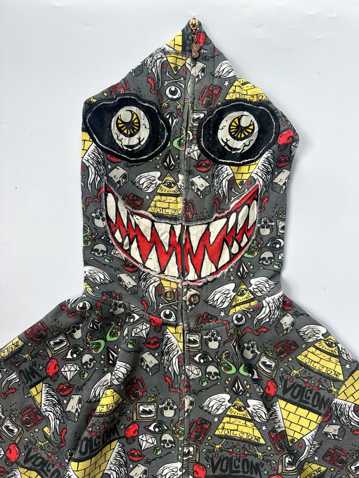 Volcom 2000s Jesse PinkMan Volcom Full Zip Hoodie Size US M / EU 48-50 / 2 - 4 Thumbnail