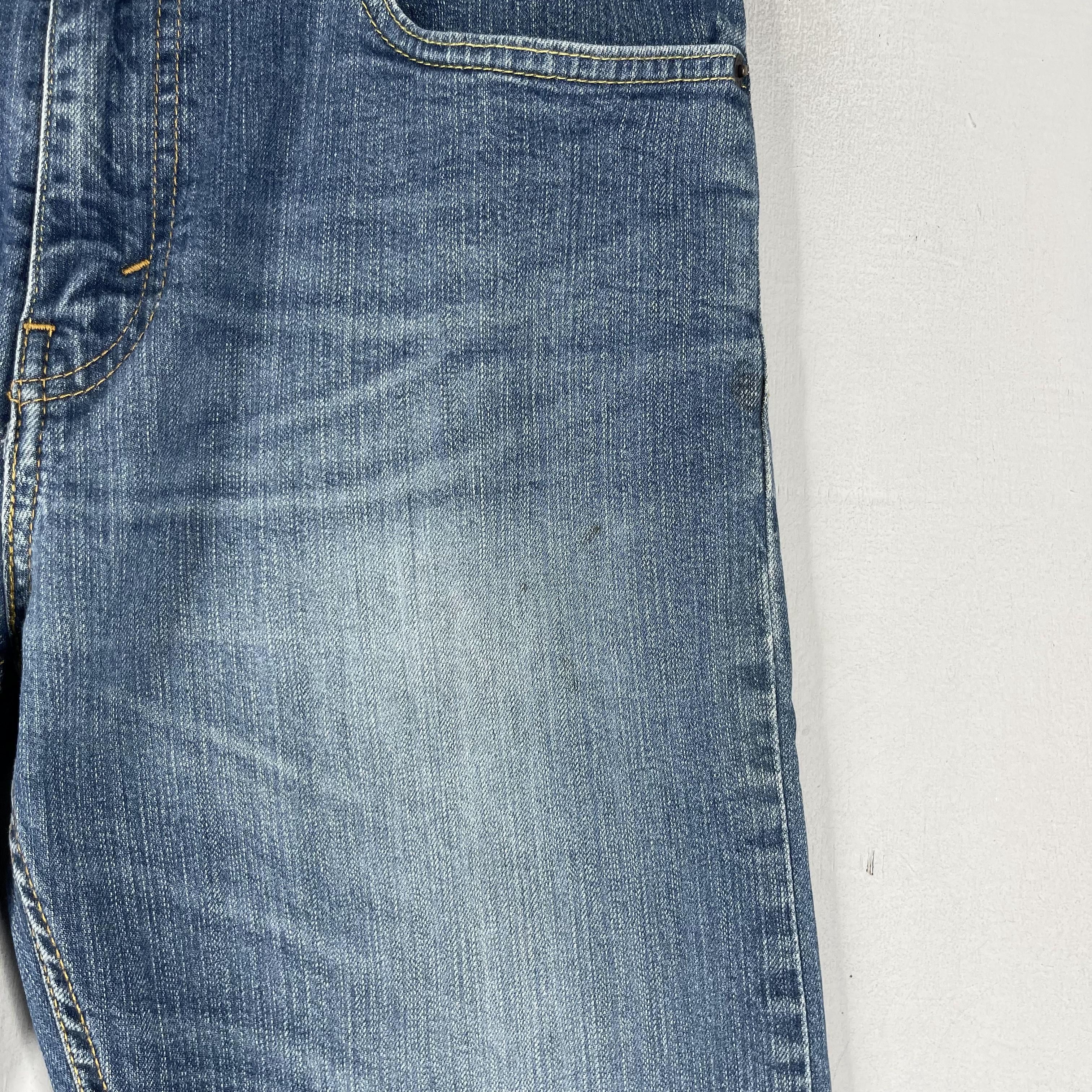 Levi's × Vintage Size 32 Levis 502 Slim Fit Tapered Reinforced Dirty Jeans Size US 32 / EU 48 - 4 Thumbnail