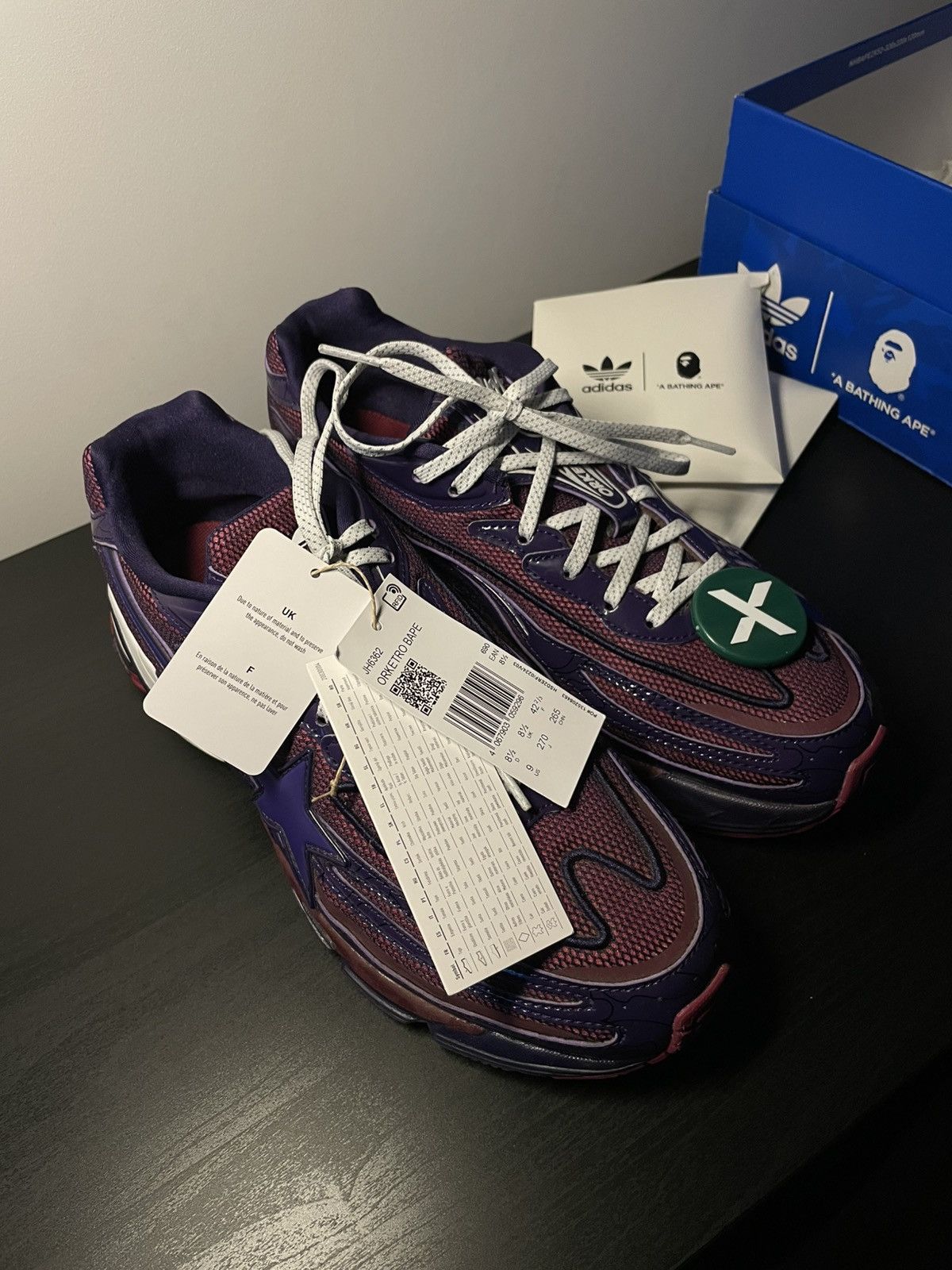 Adidas × Bape Adidas Orketro x BAPE Size US 9 / EU 42 - 5 Thumbnail