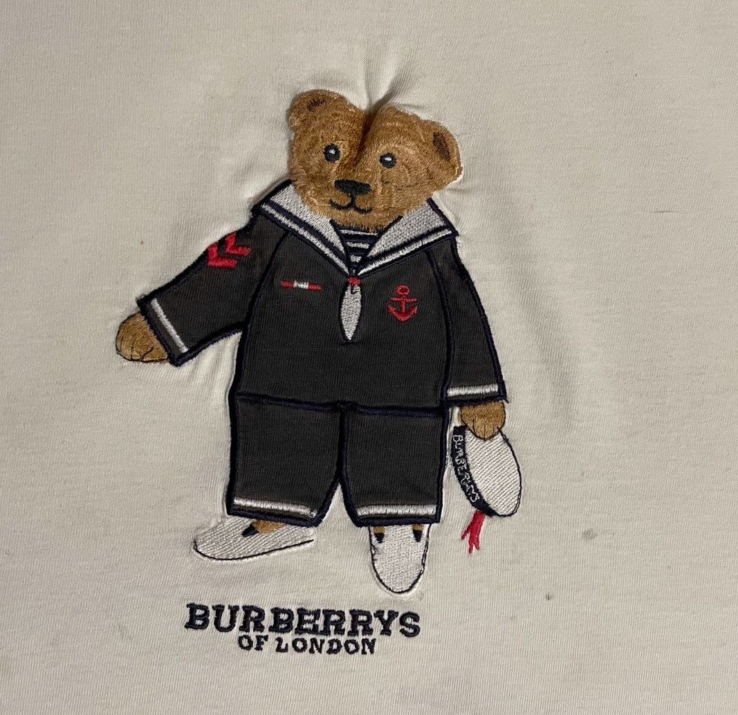 Burberry Burberry t shirt size M vintage Size US M / EU 48-50 / 2 - 2 Thumbnail