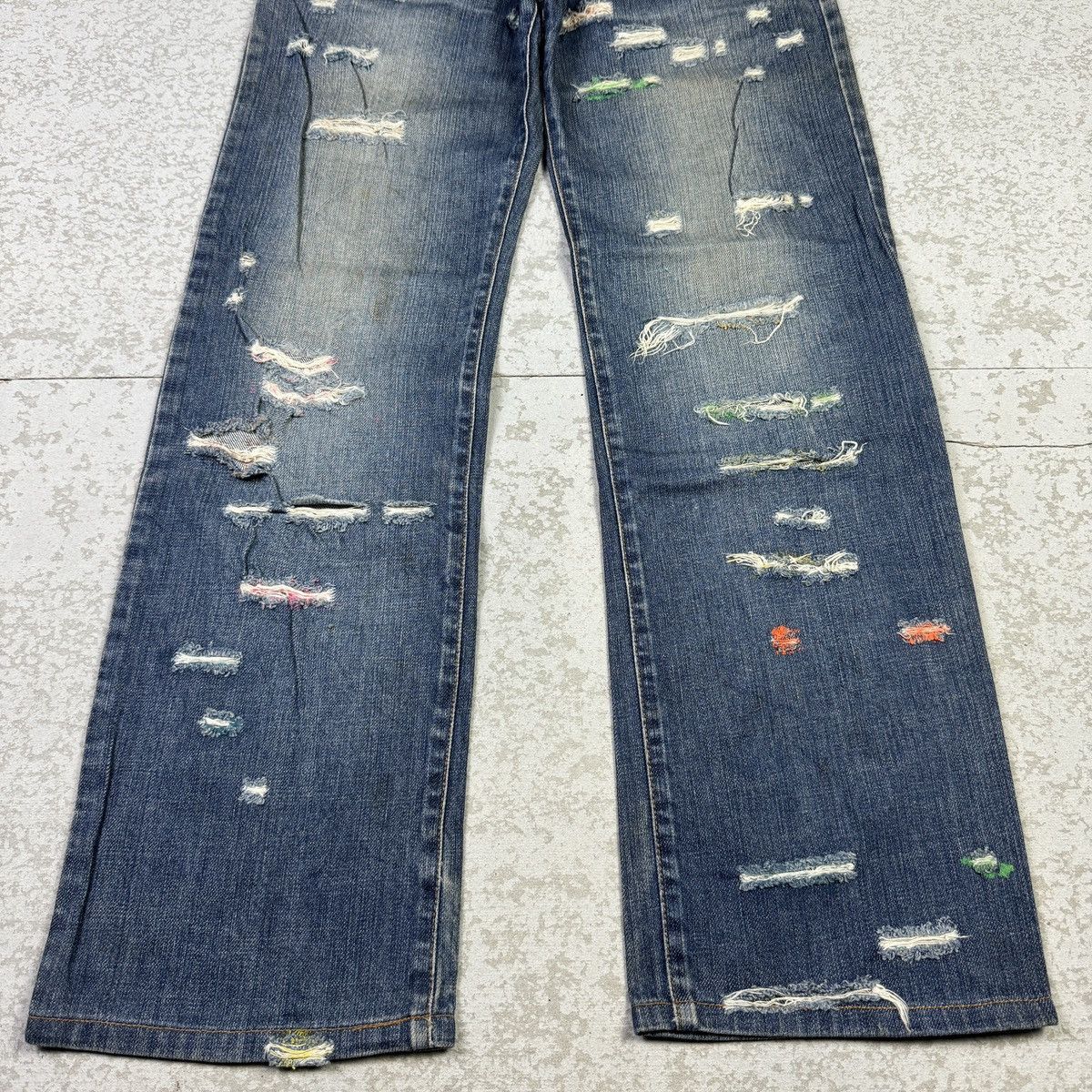 Dolce & Gabbana Dolce & Gabbana Distressed Denim Size US 28 / EU 44 - 4 Thumbnail