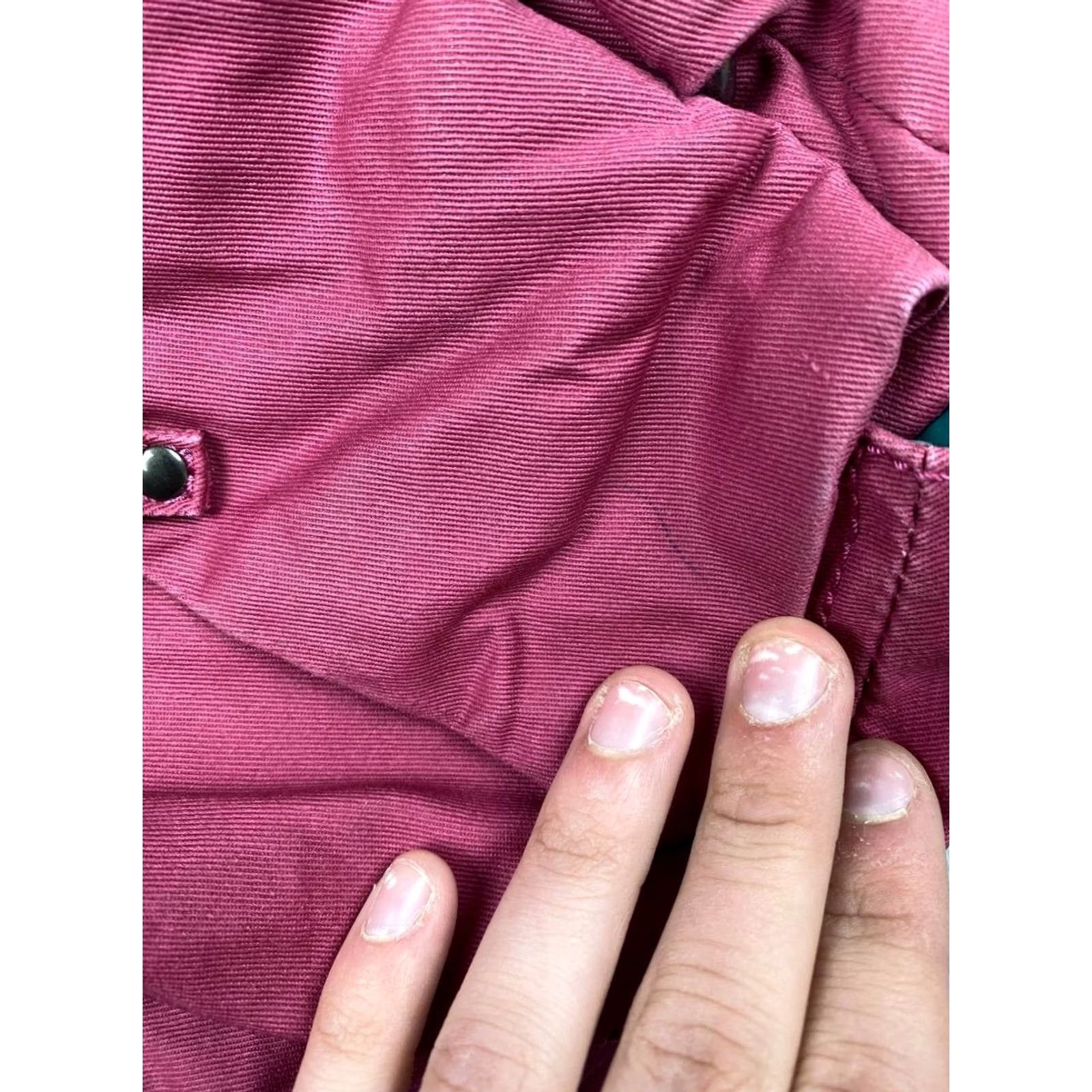 Diesel VINTAGE Diesel Metal Logo Mini Hanbag Shoulder Bag Women Pink Leather Zipper 00s Y2K Size ONE SIZE - 7 Thumbnail