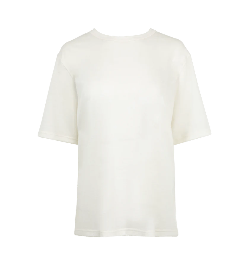 Gabriela Hearst o1h1sh11225 Kirby Tee in White Size M / US 6-8 / IT 42-44 - 1 Thumbnail