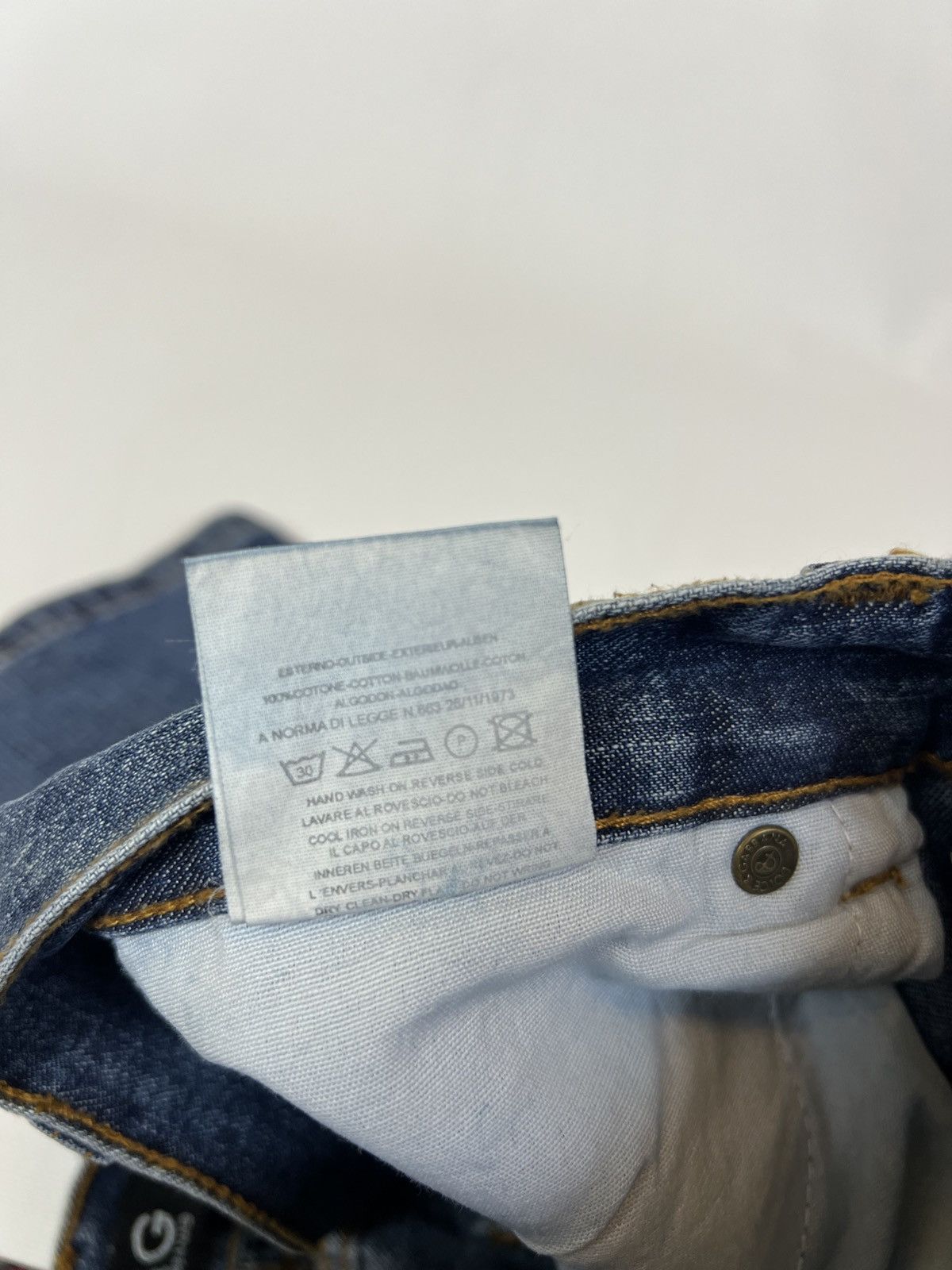 Dolce & Gabbana Vintage Dolce Gabbana Y2K big logo Jeans pants Size US 34 / EU 50 - 15 Thumbnail
