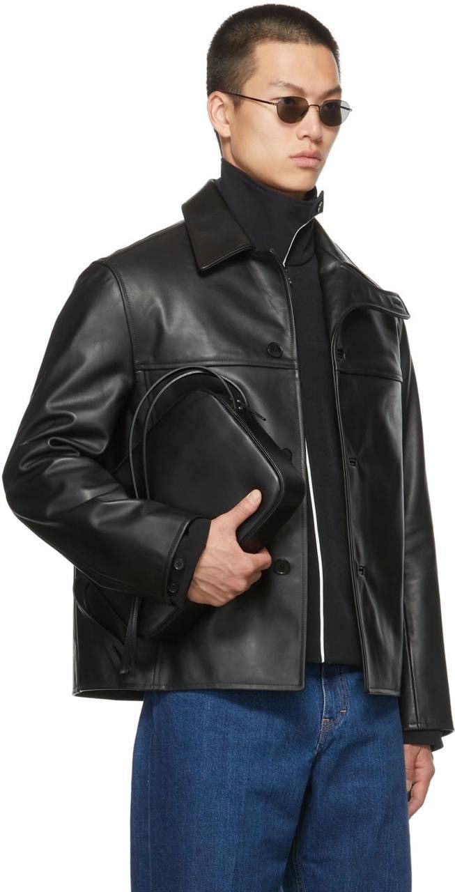 Commission Commission NYC Calfskin Curved Flap Jacket / RARE Size US M / EU 48-50 / 2 - 6 Thumbnail