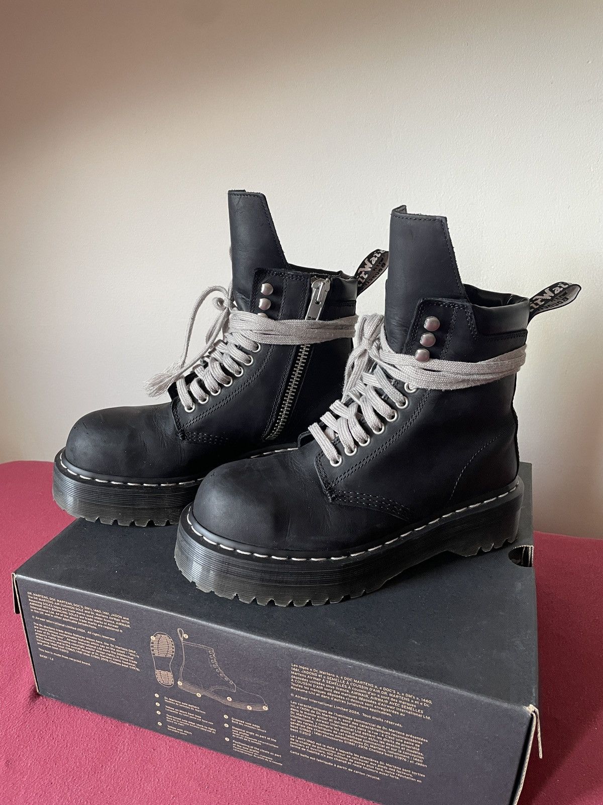 Rick Owens Chukka Slim Creeper Sole Faded Black | Grailed