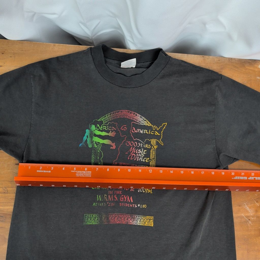 Hanes Africa To America 300 Years of Music & Dance Festival Shirt Size US L / EU 52-54 / 3 - 6 Thumbnail