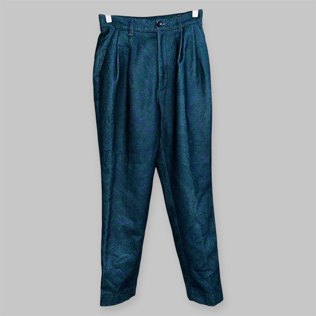 Keith Haring × Vintage Meets Sly Fullprint Wool Pants Size 26" / US 2 / IT 38 - 2 Thumbnail