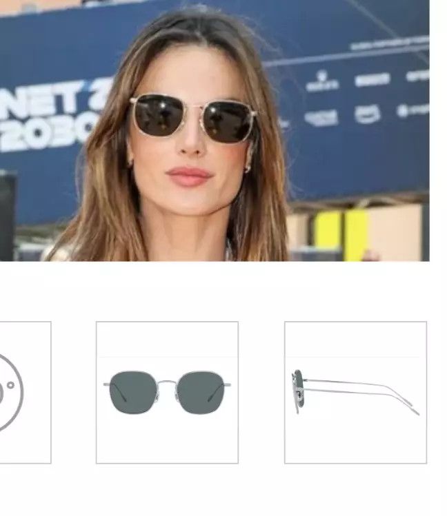 Oliver Peoples OLIVER PEOPLES ADES Titanium SUN 50mm Size ONE SIZE - 12 Thumbnail
