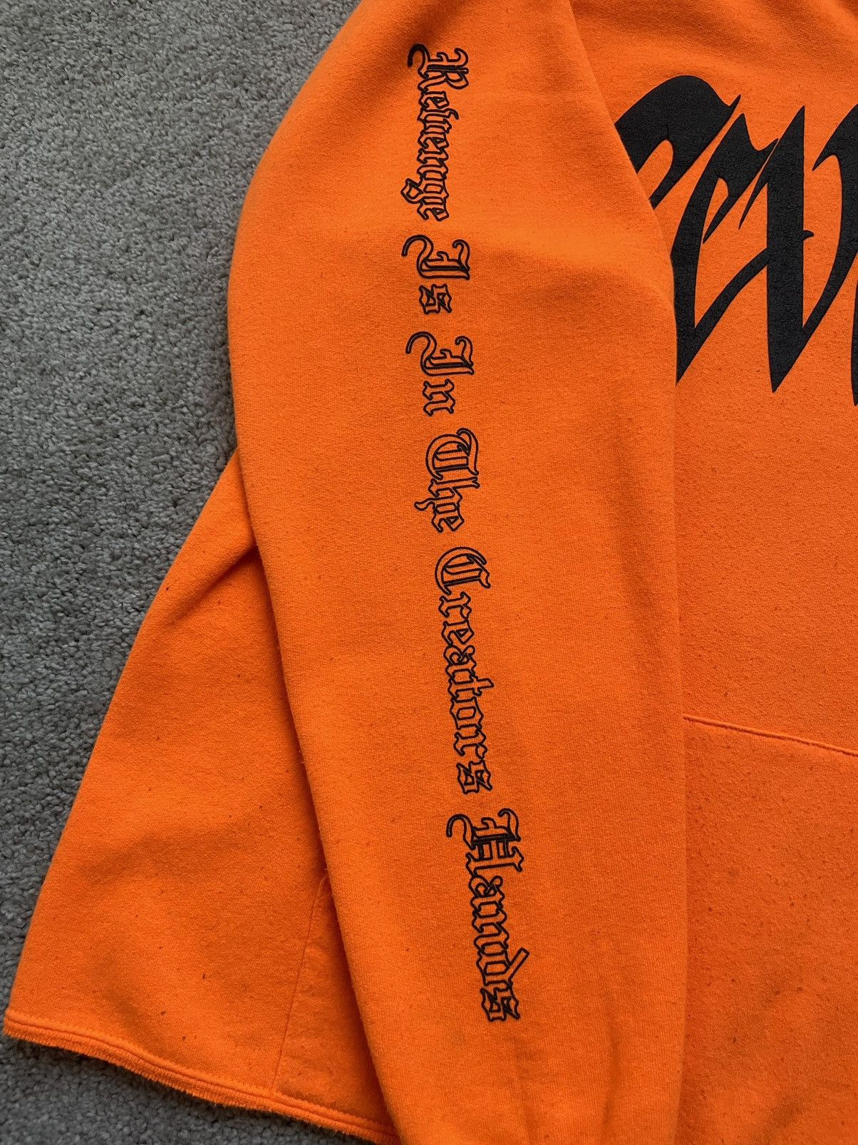 Revenge Archive Orange Hoodie Size US XL / EU 56 / 4 - 6 Thumbnail