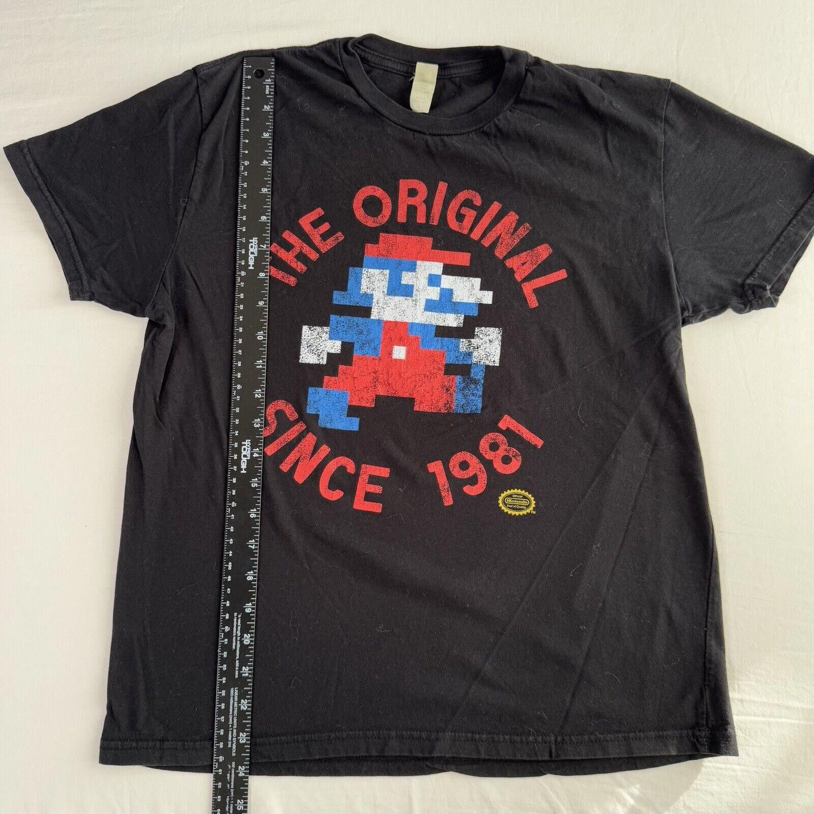 Nintendo Vtg Nintendo Mario Bros The Original 1981 T-Shirt Mens L HTF Size US L / EU 52-54 / 3 - 6 Thumbnail
