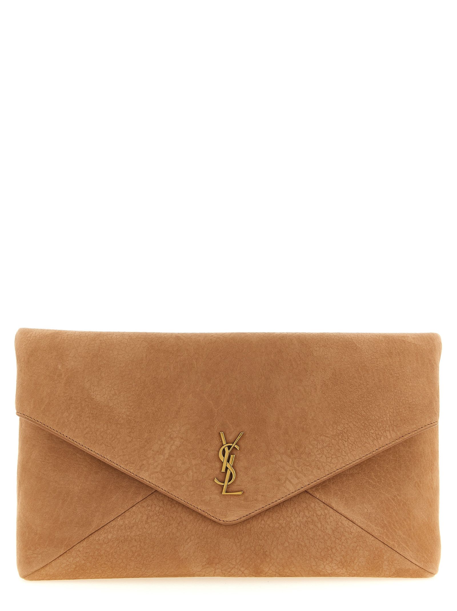 Saint Laurent Paris 'Envelope' maxi clutch Size ONE SIZE - 1 Thumbnail