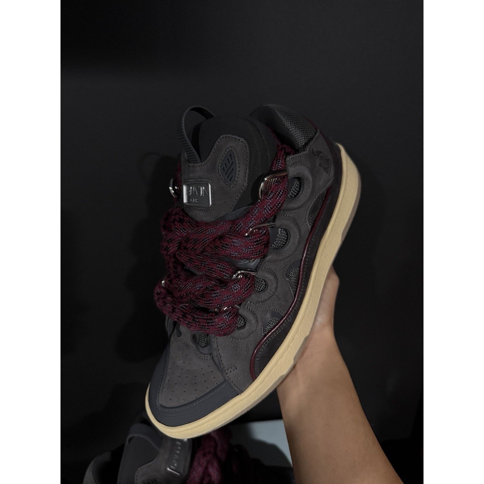 Lanvin BRAND NEW Lanvin Curb Multicolor Men Sneakers Size 43/10 US Size US 10 / EU 43 - 2 Thumbnail