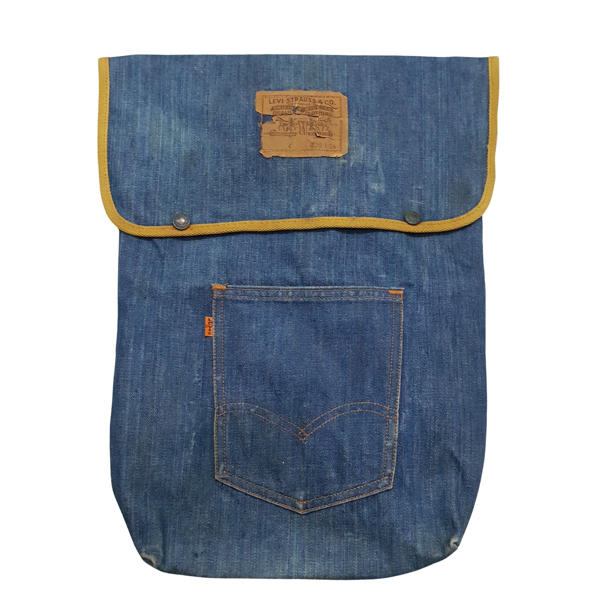 image of Levis x Levis Vintage Clothing Vintage Levi’S Bag Orange Tab in Denim, Men's