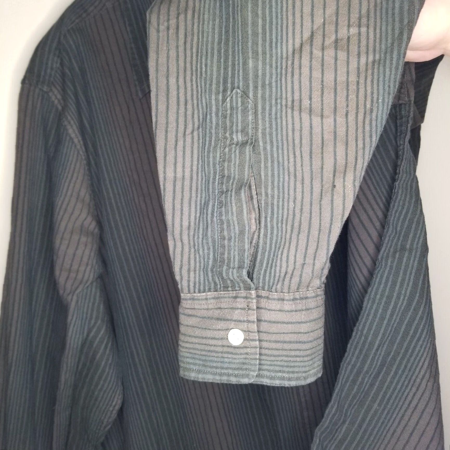 Lucky Brand Lucky Brand Mens Long Sleeve Button-Up Shirt 2XL Green Size US XXL / EU 58 / 5 - 4 Thumbnail