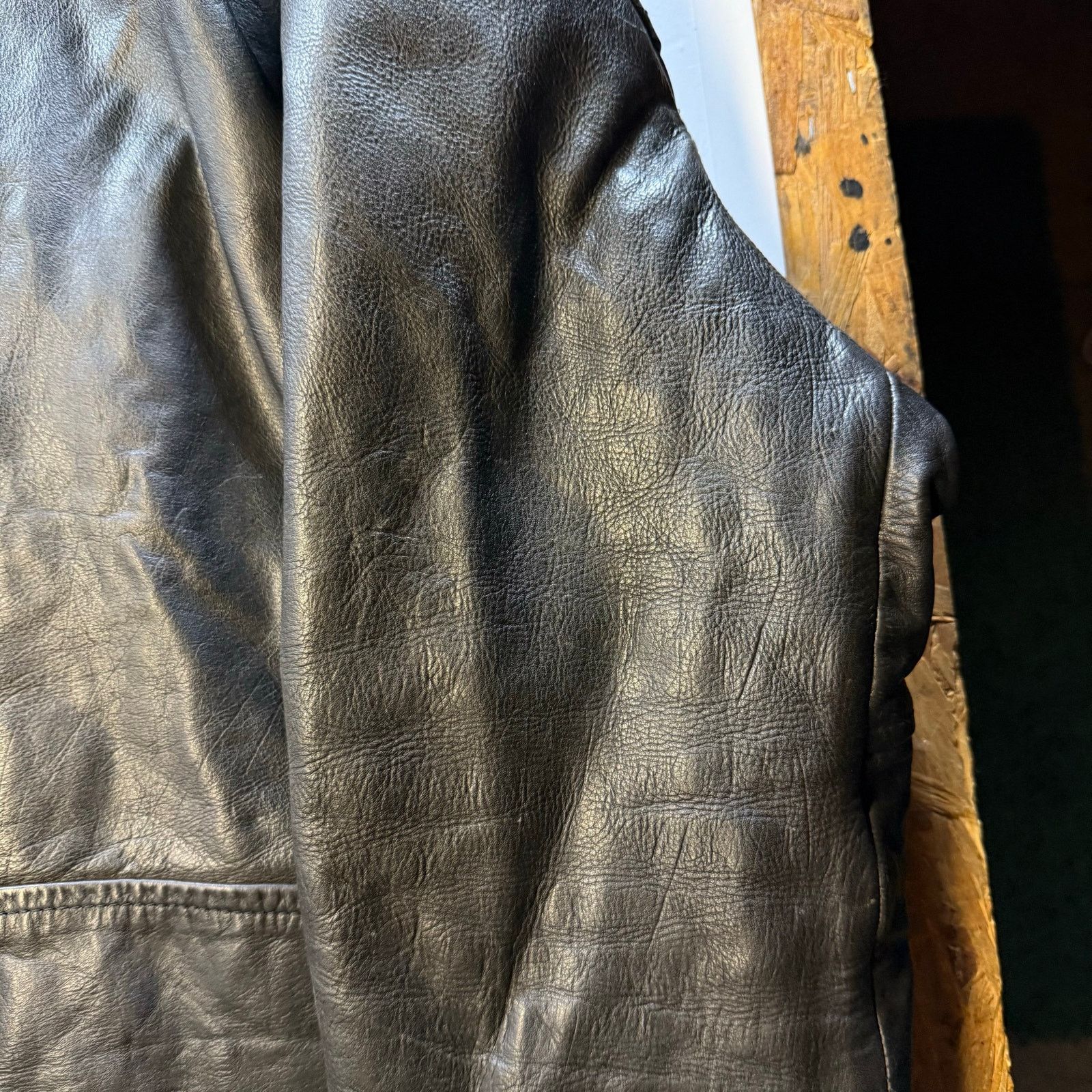 Other Vanguard Jacket Adult 44 Black Leather Motorcycle Size US XXS / EU 40 - 15 Thumbnail