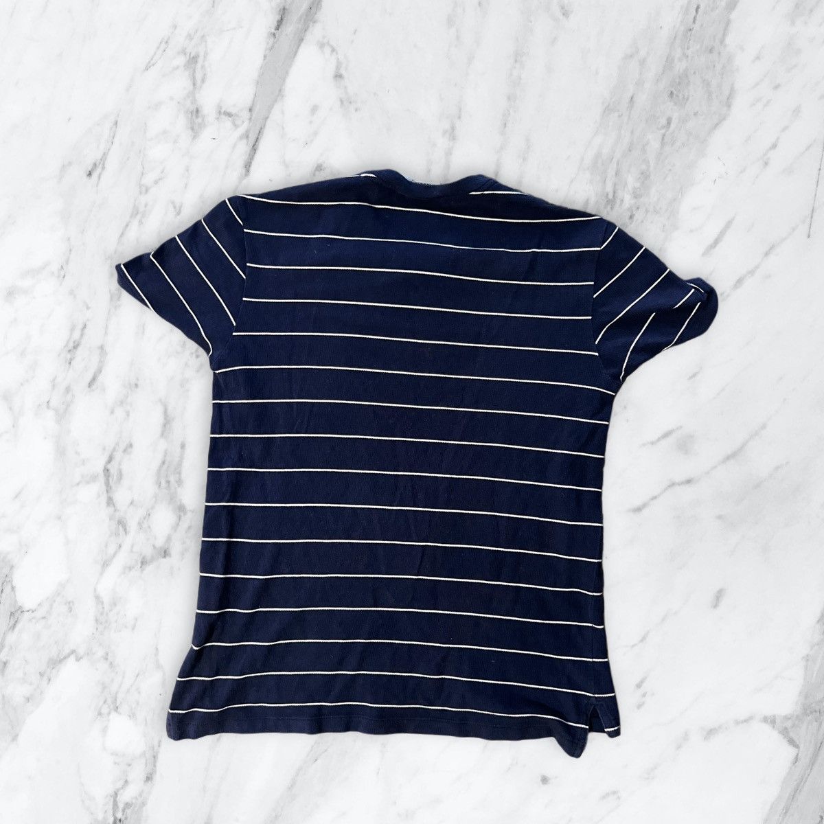 Lacoste Lacoste Blue Striped Shirt Size US M / EU 48-50 / 2 - 2 Thumbnail