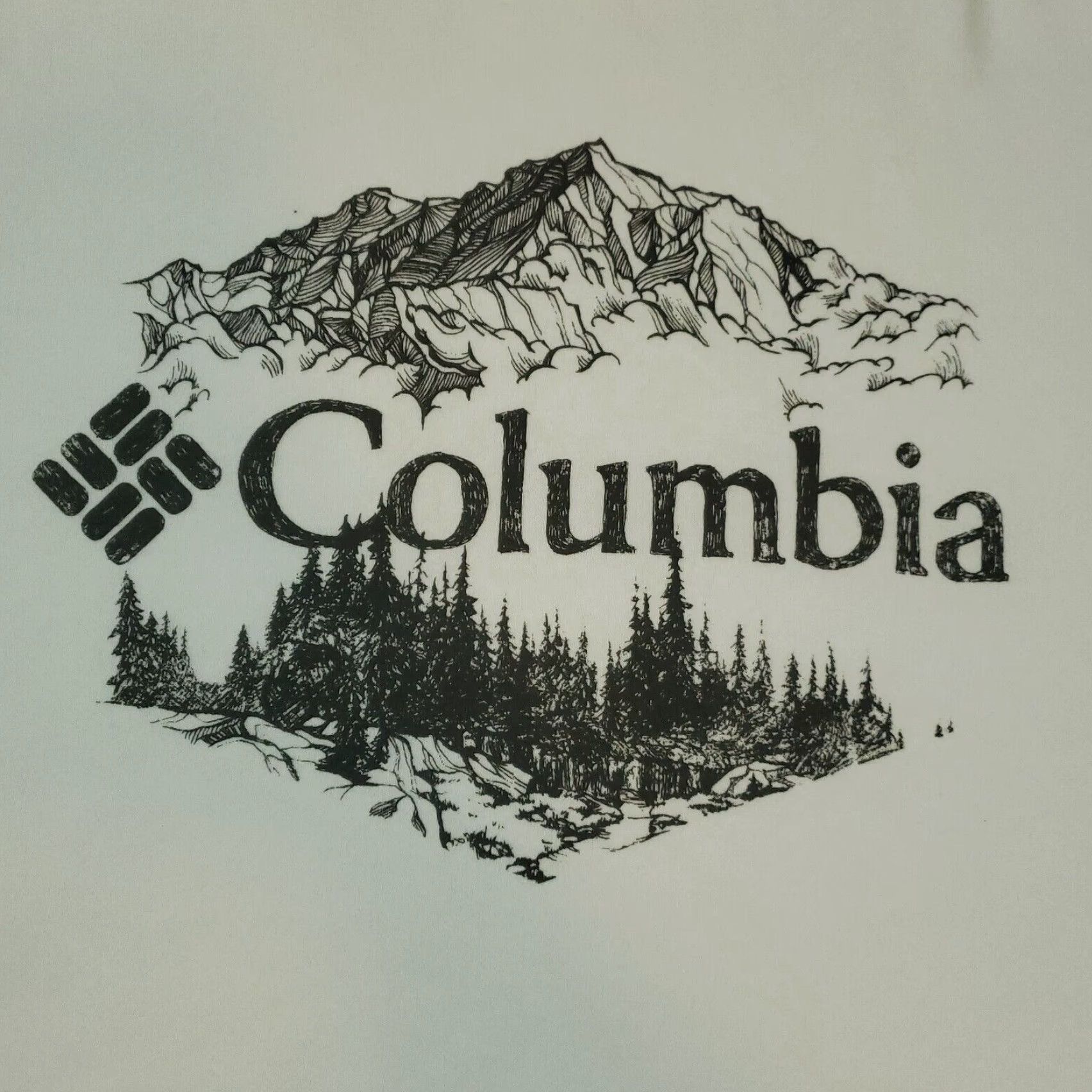 Logo 7 Columbia Hoodie Mens 2XL White Pullover Hooded Logo Outdoors Casual Shirt Size US XXL / EU 58 / 5 - 5 Thumbnail