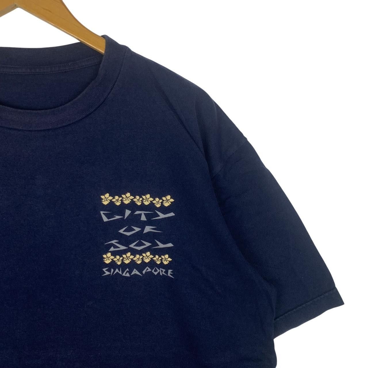 Vintage Vintage SINGAPORE CITY OF JOY Artwork Aboriginal Tee Shirt Size XL / US 12-14 / IT 48-50 - 4 Thumbnail