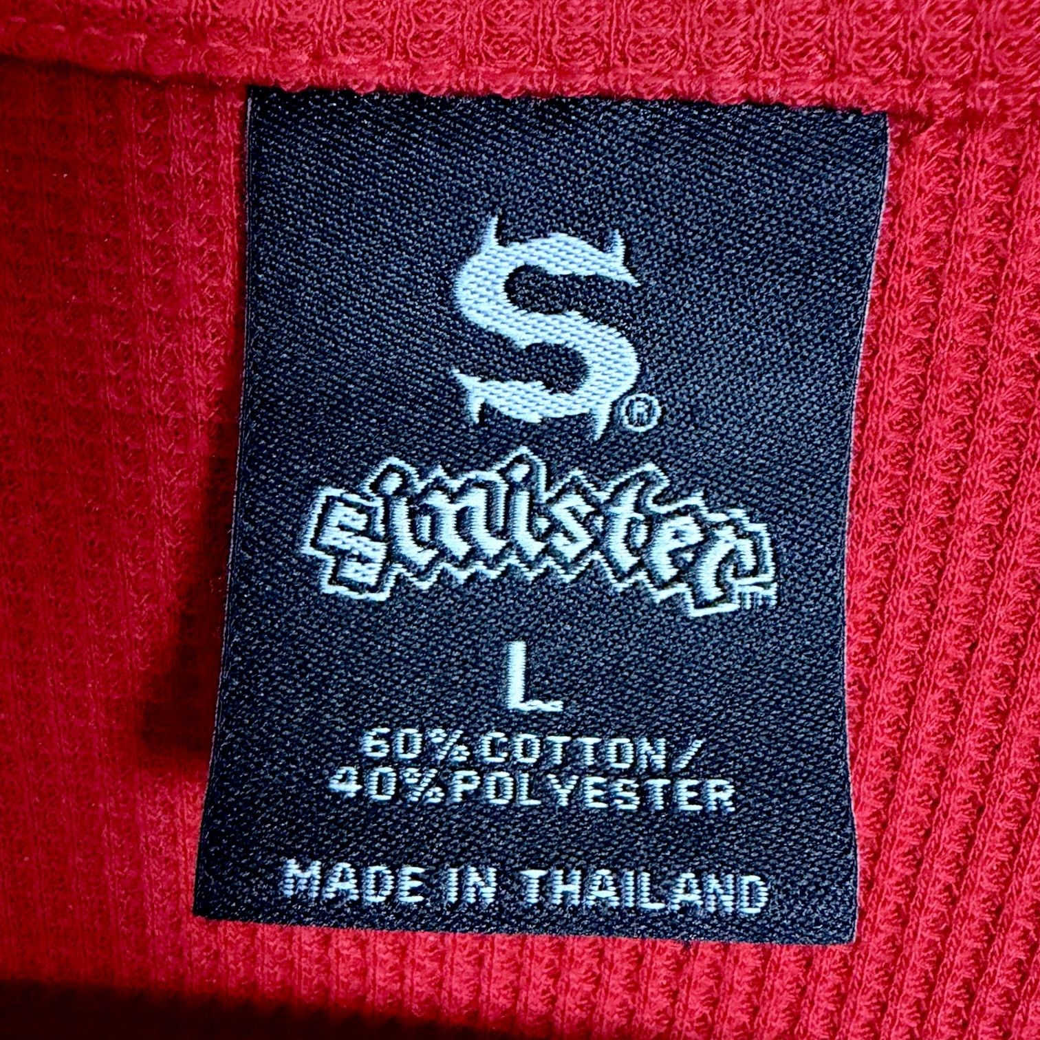 UFC Y2K UFC Ultimate Fighting Sinister L/S Red Waffle Shirt L Size US L / EU 52-54 / 3 - 6 Thumbnail