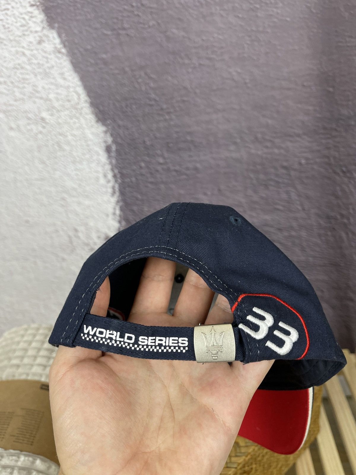 Maserati Maserati Motorsport vintage World Series 33 cap 🧢 Size ONE SIZE - 4 Thumbnail