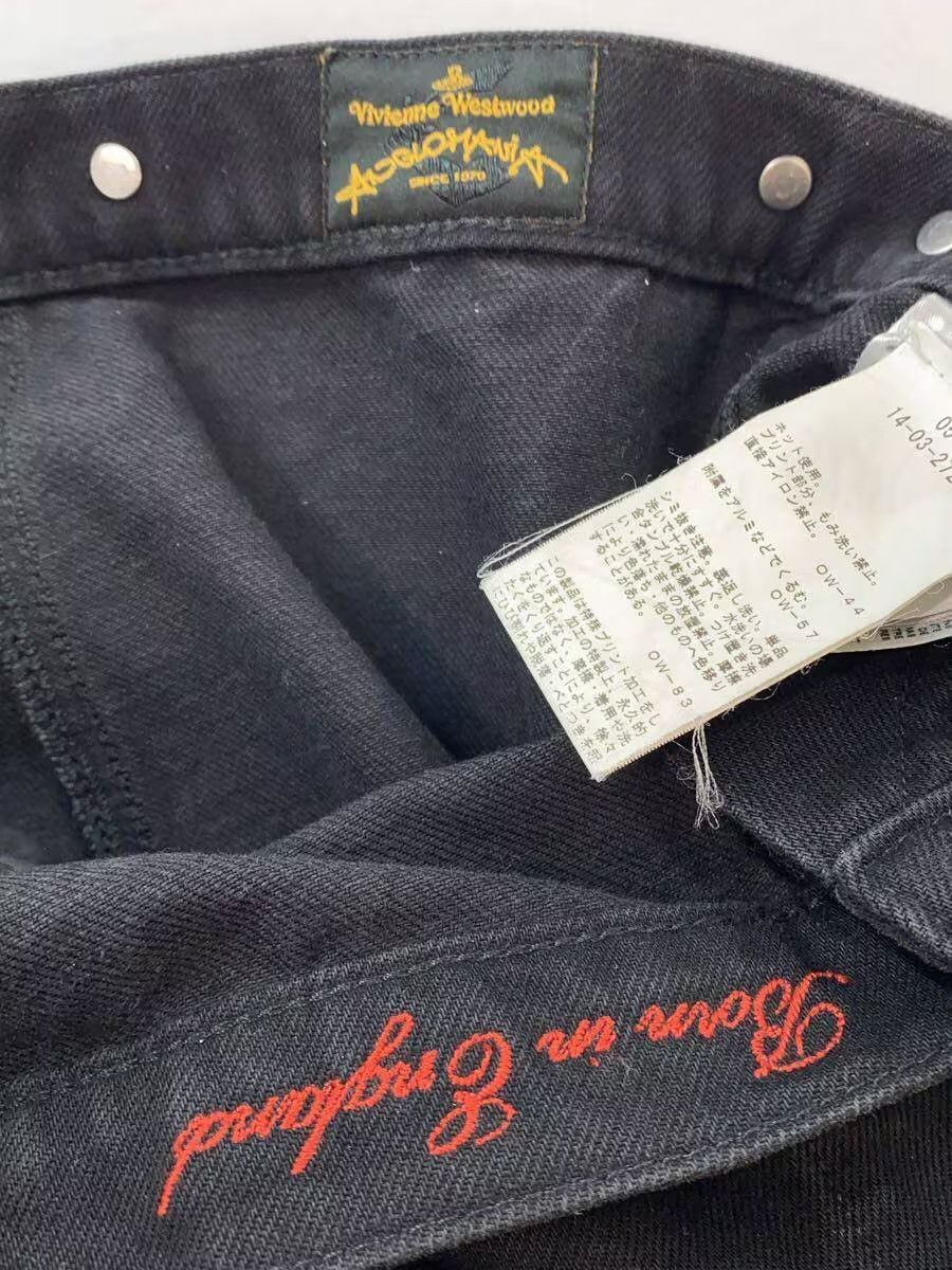 Vivienne Westwood Asymmetrical Button Panel Denim Skirt Size 25" / US 0 / IT 36 - 6 Thumbnail