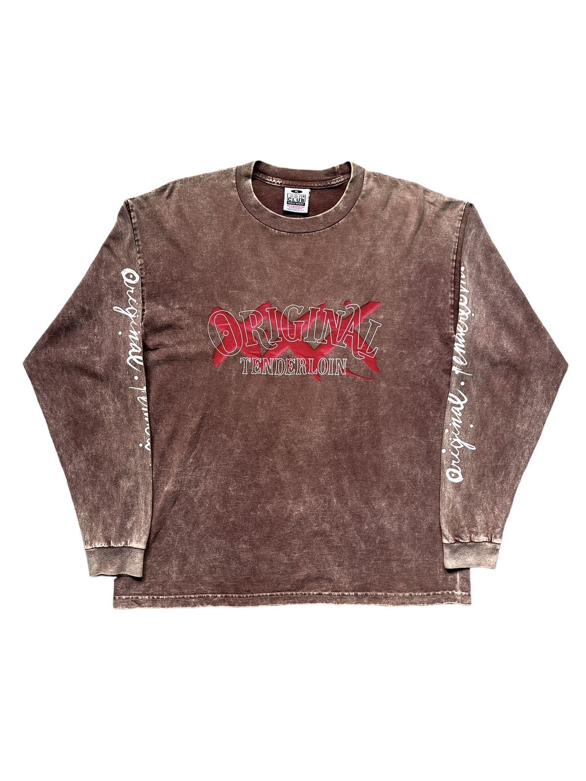 全国どこでも送料無料！ Japanese Wash Acid Club Pro x Tenderloin Tenderloin × Brand トップス