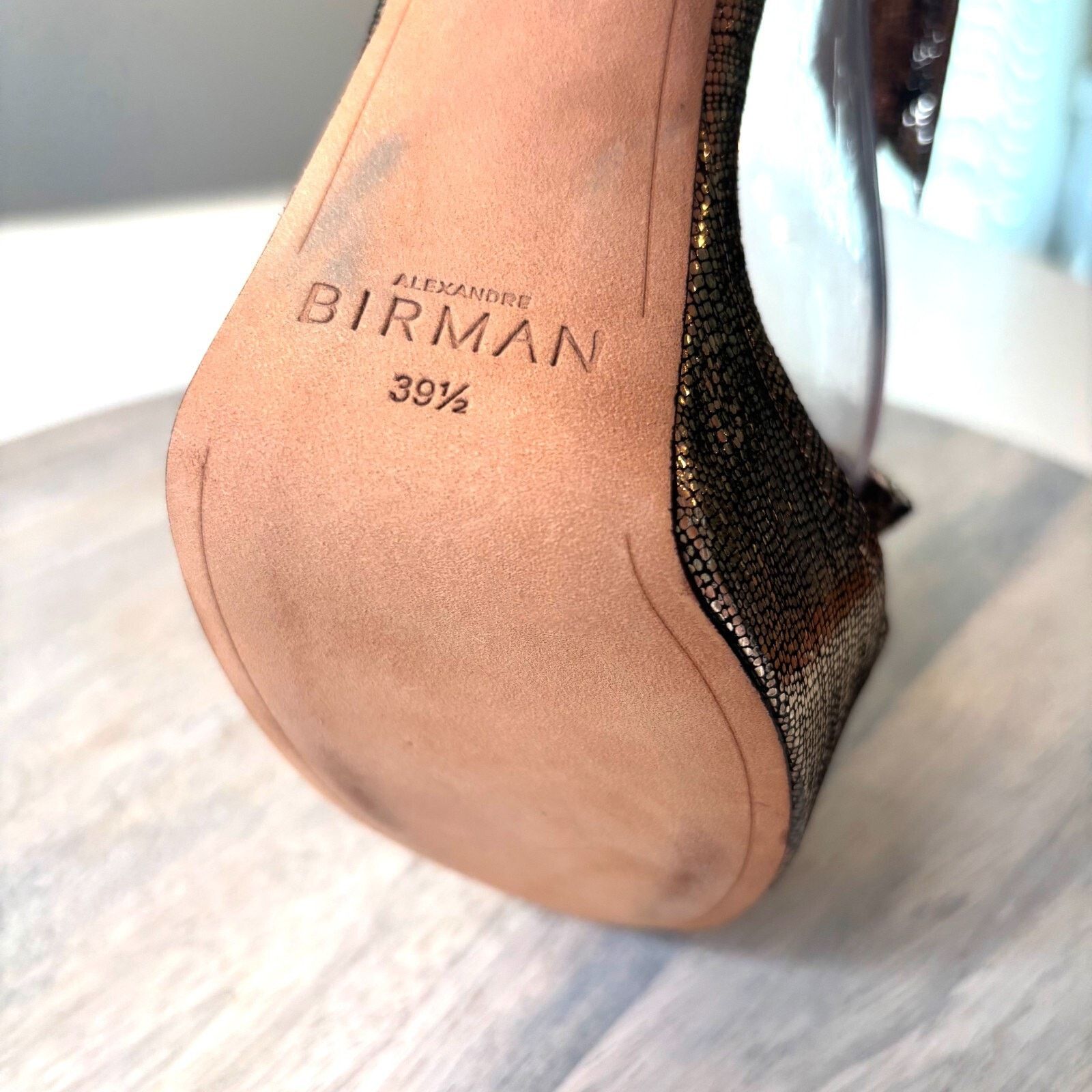 Alexandre Birman Alexandre Birman Clarita Gold Metallic 100 Heels US Size 9.5 Size US 9.5 / IT 39.5 - 14 Thumbnail