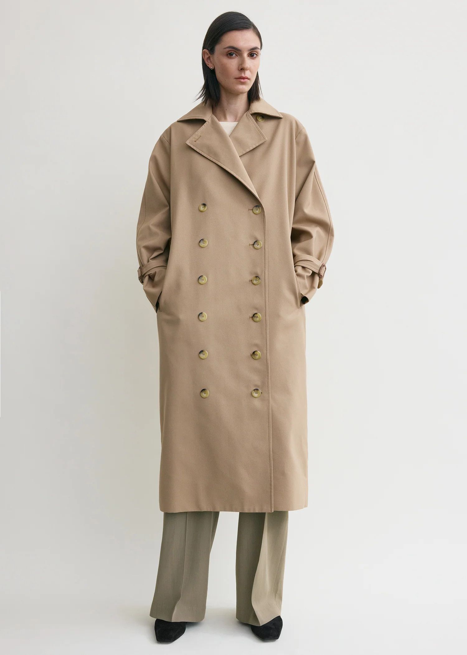 Toteme Toteme Signature Trench Trenchcoat Size XS / US 0-2 / IT 36-38 - 1 Thumbnail