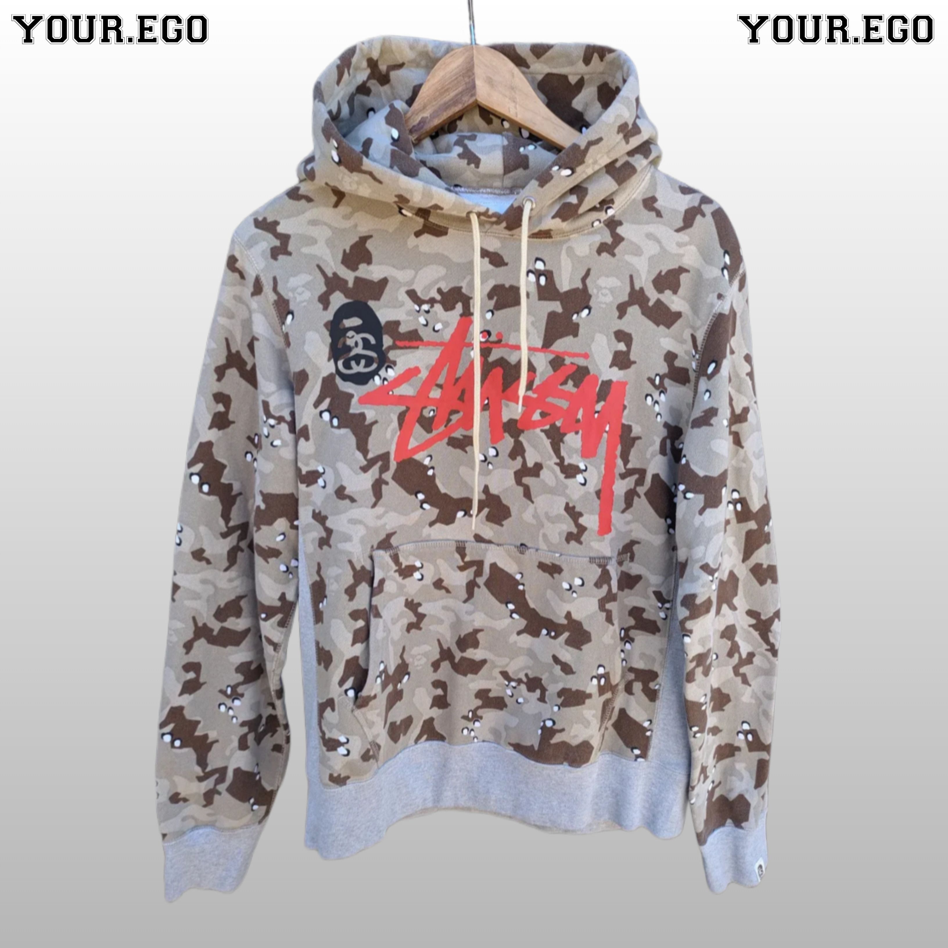 Stussy Camouflage Hoodie | Grailed
