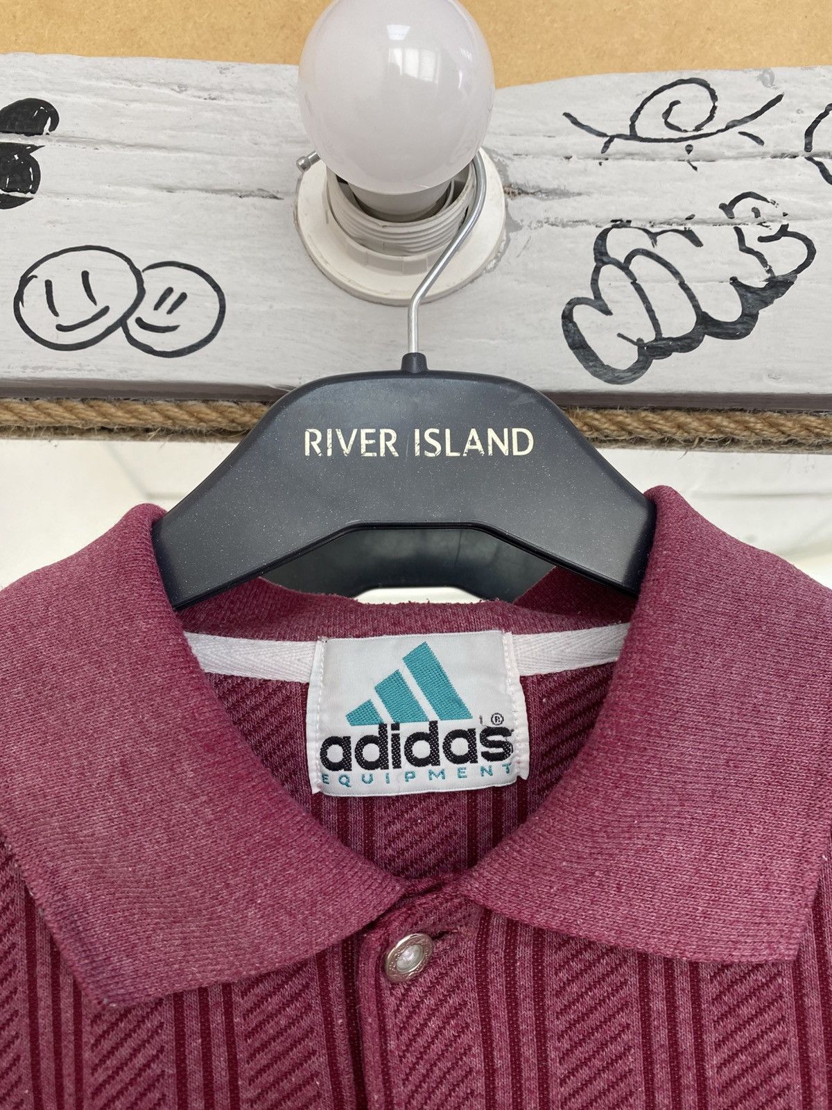 Adidas Vintage Adidas Equipment Rugby Shirt Size US L / EU 52-54 / 3 - 7 Thumbnail