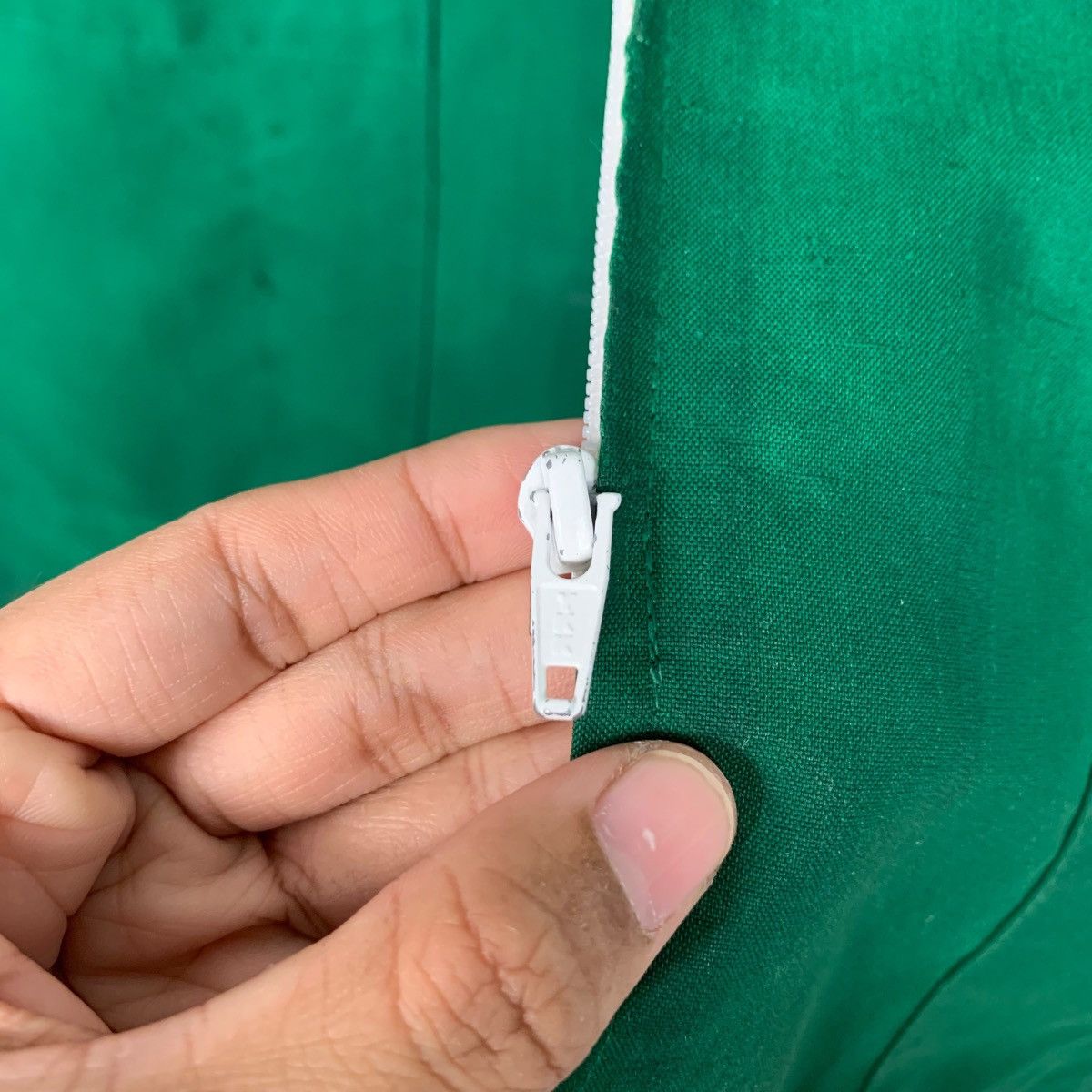 Japanese Brand Vintage 7 ELEVEN Big Logo SS Green Uniform Jacket #2584-C117 Size US M / EU 48-50 / 2 - 10 Thumbnail