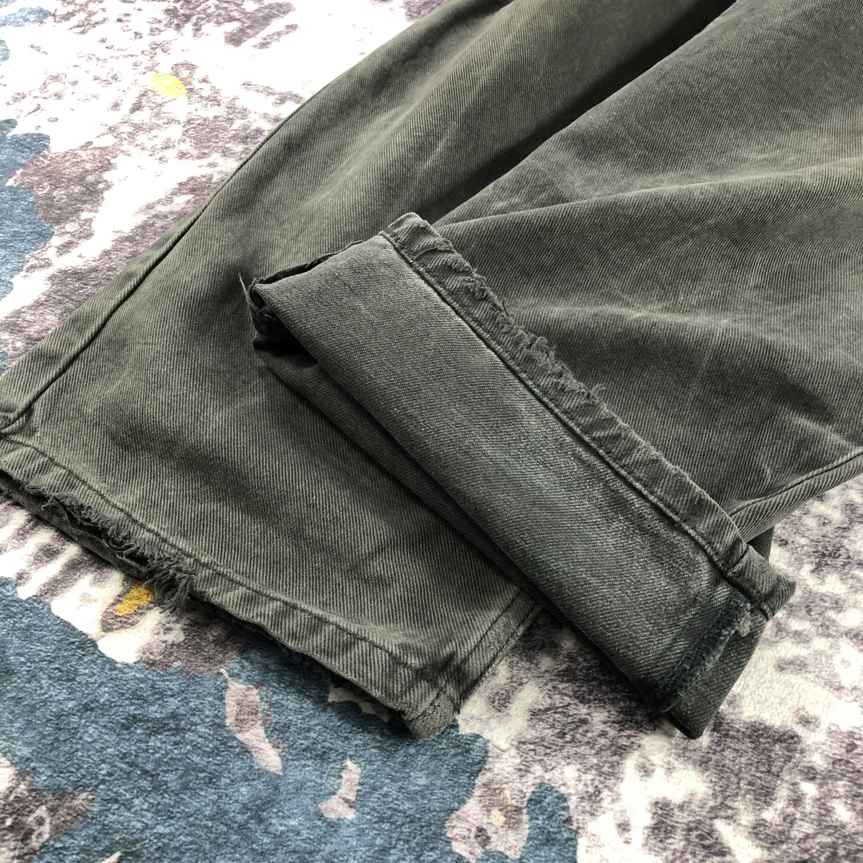 Levi's 90s Vintage Faded Black Levis 501 Jeans-JM2241 Size US 36 / EU 52 - 9 Thumbnail