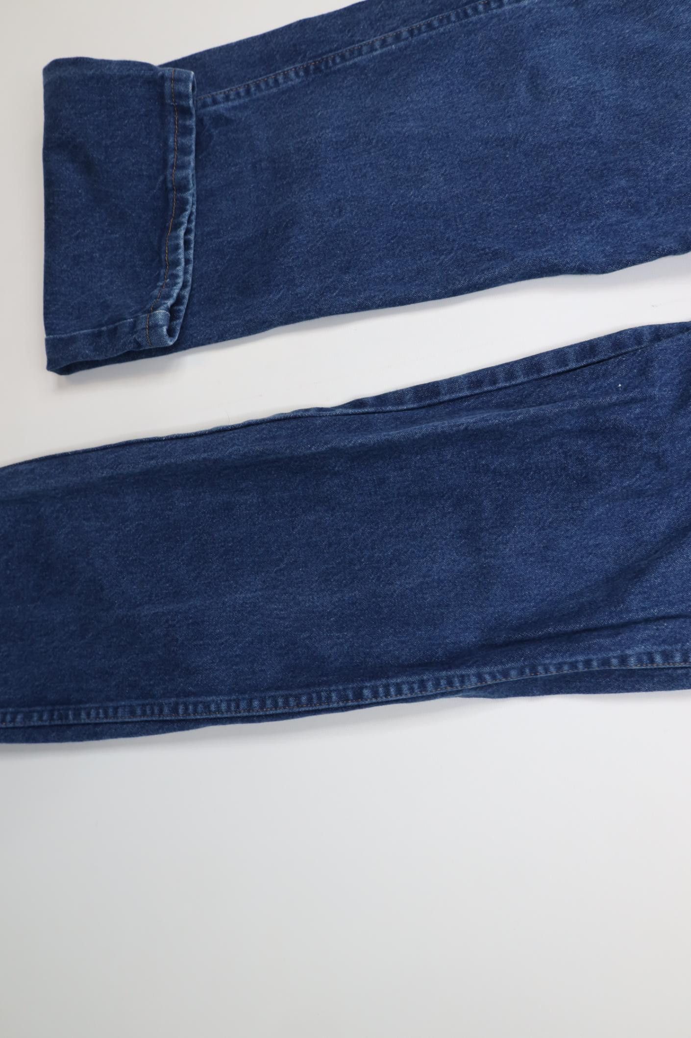 Wrangler Vintage 90s Wrangler Western Cowboy Straight Leg Denim Jeans Size US 33 - 6 Thumbnail