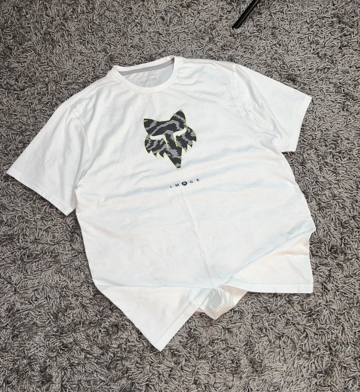 Fox Racing Fox Racing Nuklr SS Tech Tee – Optic White / Camo Logo Size US L / EU 52-54 / 3 - 1 Thumbnail
