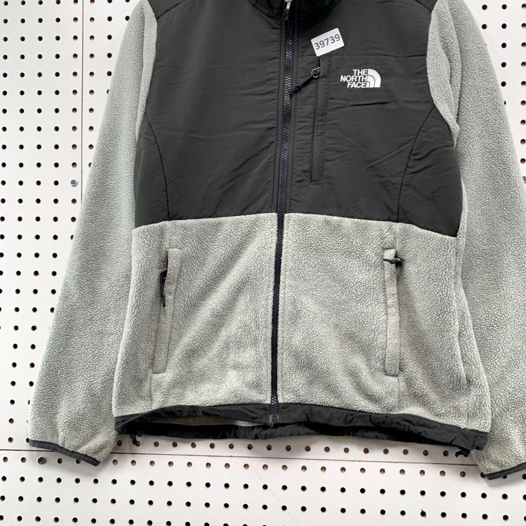 The North Face The North Face Denali Fleece Zip Jacket Womens Small Gray Black 19x25 Size S / US 4 / IT 40 - 6 Thumbnail