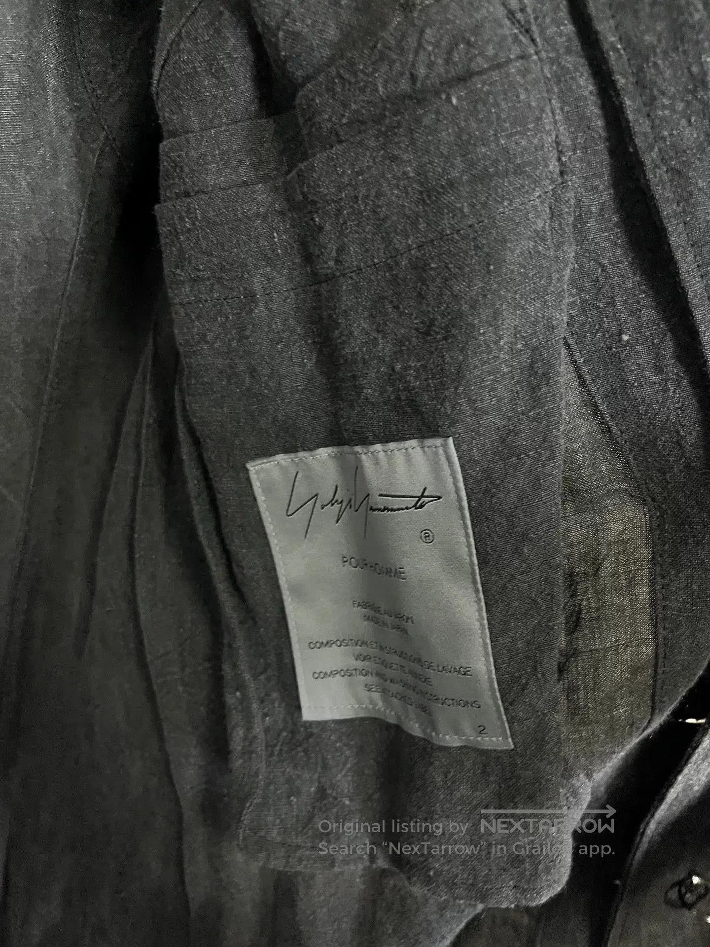 Yohji Yamamoto Yohji Yamamoto Deconstructed Eyeball Coat. Size US M / EU 48-50 / 2 - 5 Thumbnail