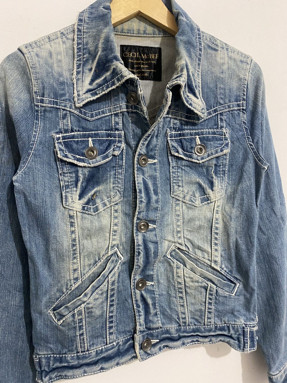 If Six Was Nine × Japanese Brand × Le Grande Bleu (L.G.B.) 💸BINDINGOFFER💸cecil mcbee denim ifsixwasnine lgb styled Size US S / EU 44-46 / 1 - 2 Thumbnail