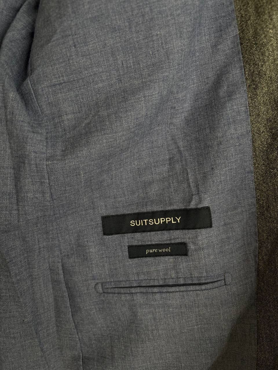 Suitsupply Suitsupply blazer pure wool gray Size 40L - 12 Thumbnail