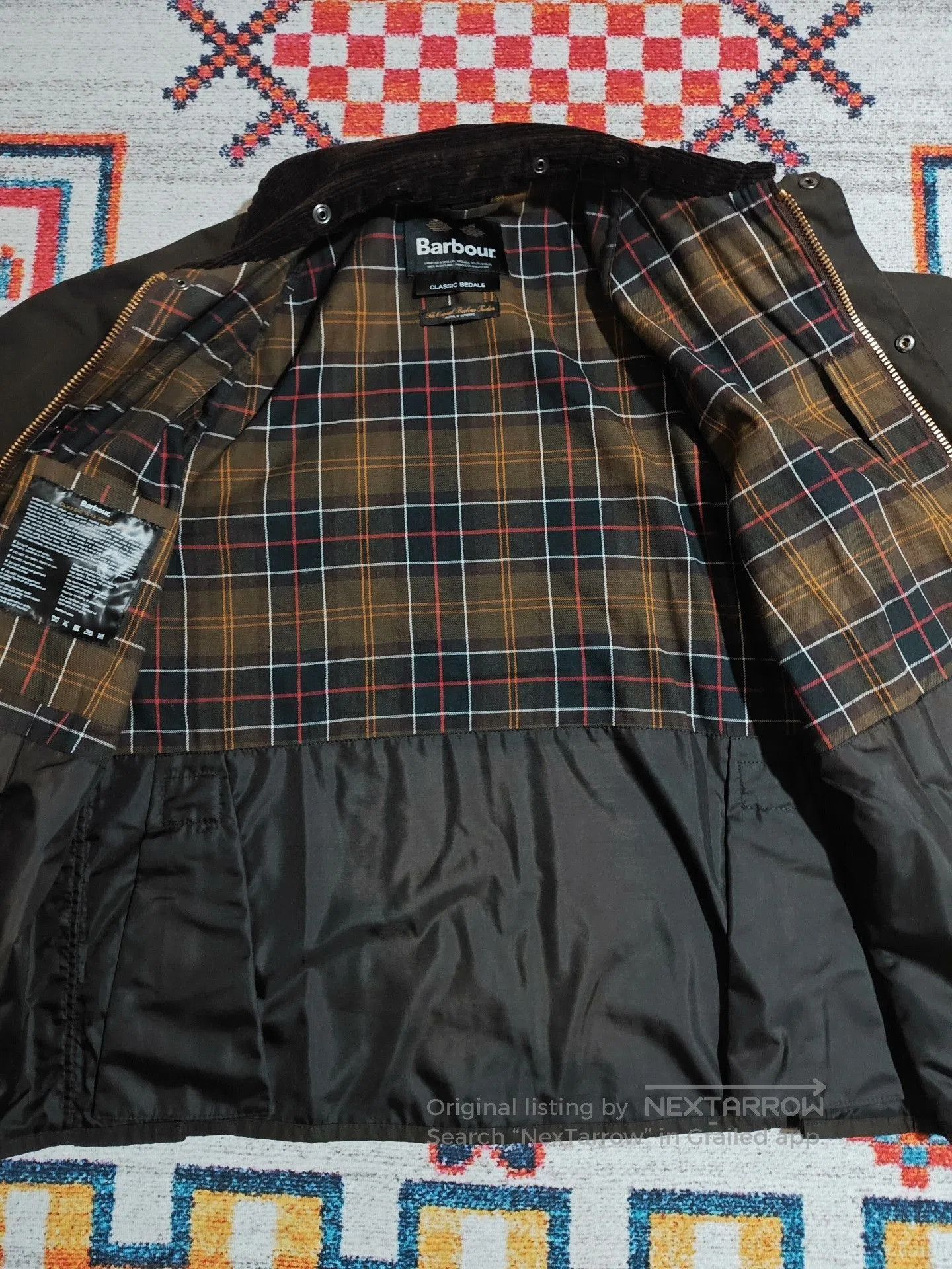 Barbour Barbour Classic Bedale Wax Jacket. Size US XXS / EU 40 - 3 Thumbnail