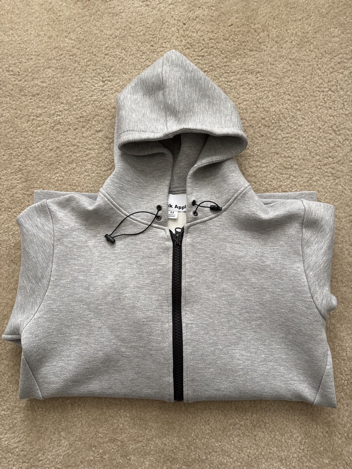 Black Apple Black Apple Two Way Zip Long Hoodie Size US M / EU 48-50 / 2 - 1 Thumbnail