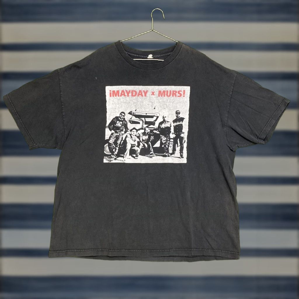 Vintage VINTAGE Alstyle Shirt Mens 3XL Black Short Sleeve Crew Neck 100% Cotton Hip Hop 90s 80s Y2K USA Made Mens XXXL Size US XXL / EU 58 / 5 - 1 Thumbnail