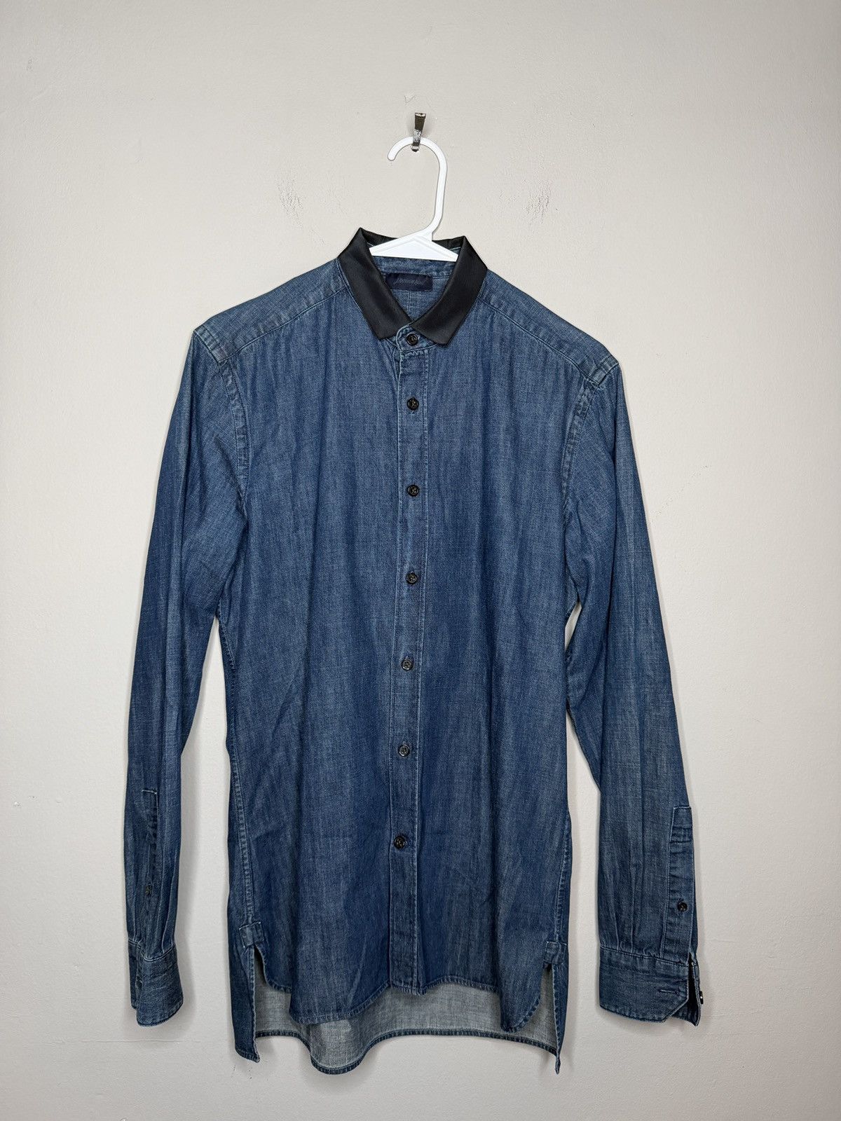 Lanvin Lanvin x Acne Studios Denim Button Up Shirt Size US S / EU 44-46 / 1 - 1 Thumbnail