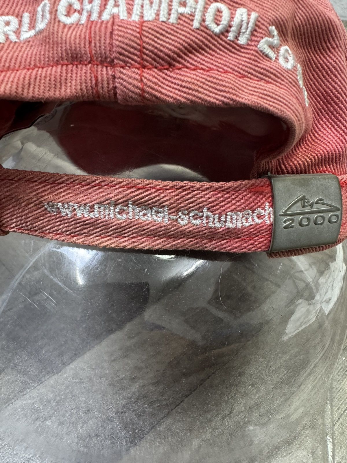 Ferrari × Formula 1 × Vintage Vintage Micheal Schumacher F1 World Champion 2000 cap Size ONE SIZE - 6 Thumbnail