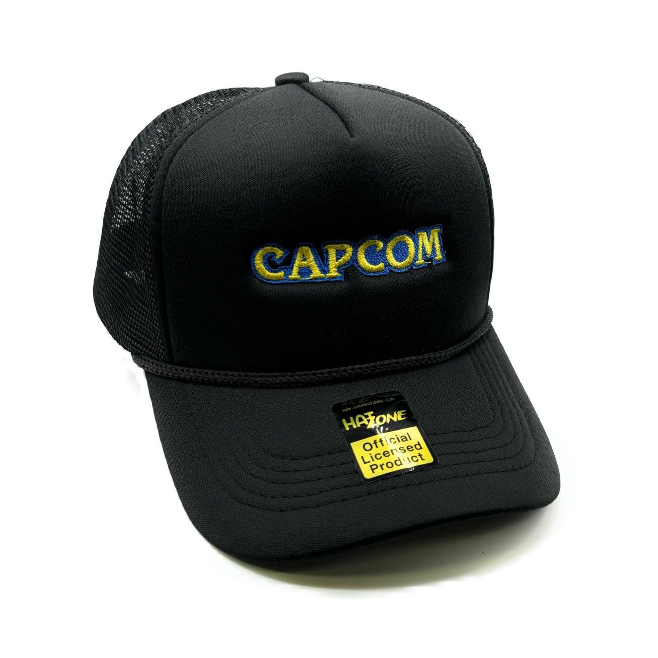 Other Capcom Mesh Trucker SnapBack (Black) Size ONE SIZE - 1 Preview