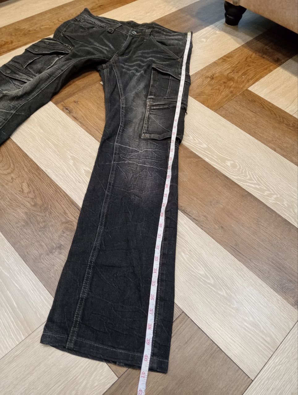 Nicole Club NICOLE CLUB FOR MEN JAPAN CARGO DENIM PANTS Size US 32 / EU 48 - 16 Thumbnail